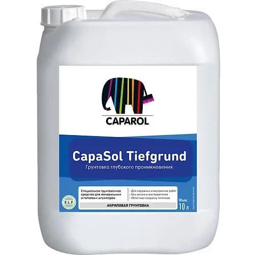 Caparol Capasol Tiefgrund водно-дисперсионная грунтовка глубокого проникновения