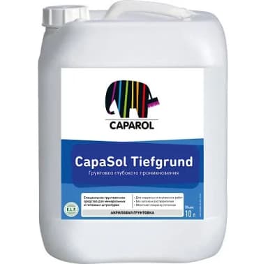 Caparol Capasol Tiefgrund водно-дисперсионная грунтовка глубокого проникновения