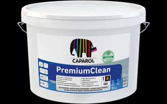 Caparol Premium Clean краска износостойкая глубокоматовая (Польша)