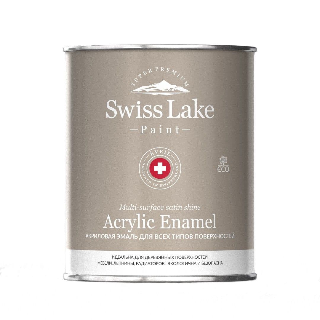 Swiss Lake Acrylic Enamel Акриловая эмаль для всех типов поверхностей полуматовая
