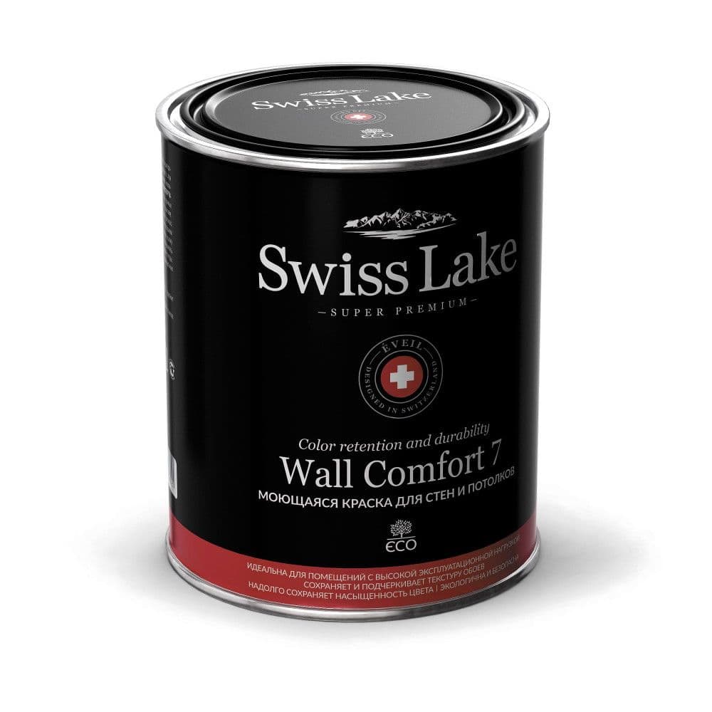 Swiss Lake Wall Comfort 7 Краска моющаяся для стен и потолков