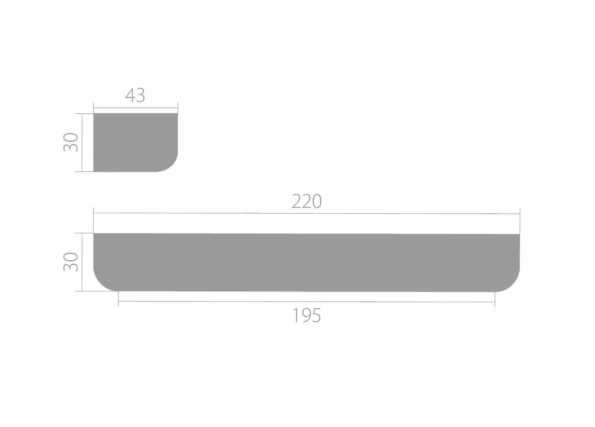 Декоративный элемент верхний Ultrawood D 4200