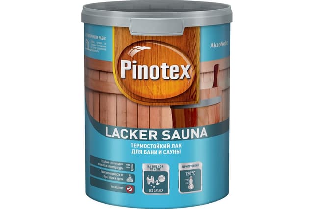 PINOTEX LACKER SAUNA 20 Лак для бани и сауны