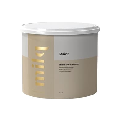 Milq Home & Office Intense Краска глубокоматовая для стен и потолков