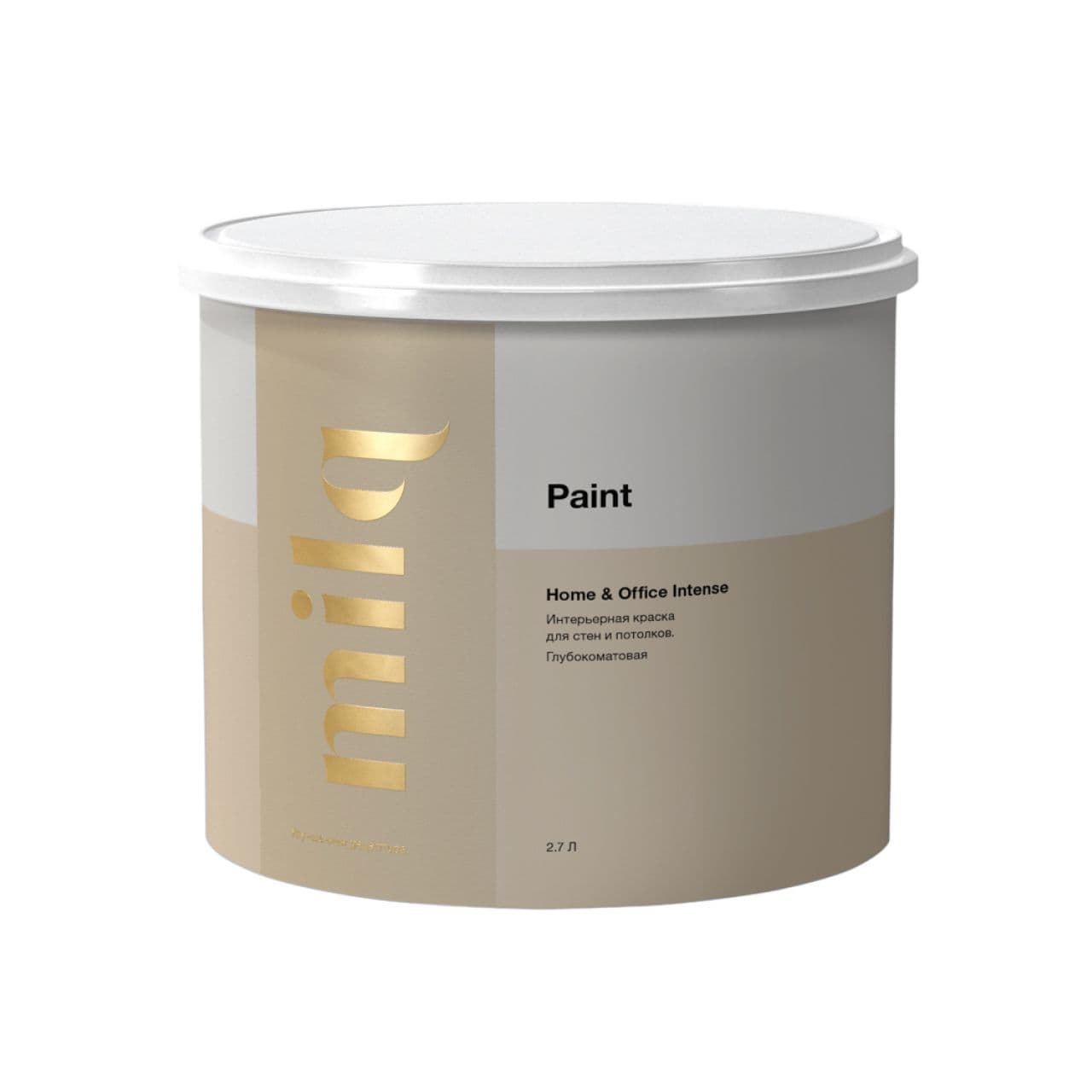 Milq Home & Office Intense Краска глубокоматовая для стен и потолков