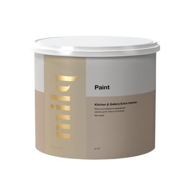 Milq Kitchen & Gallery Extra Intense Краска матовая изностойкая для стен и потолков