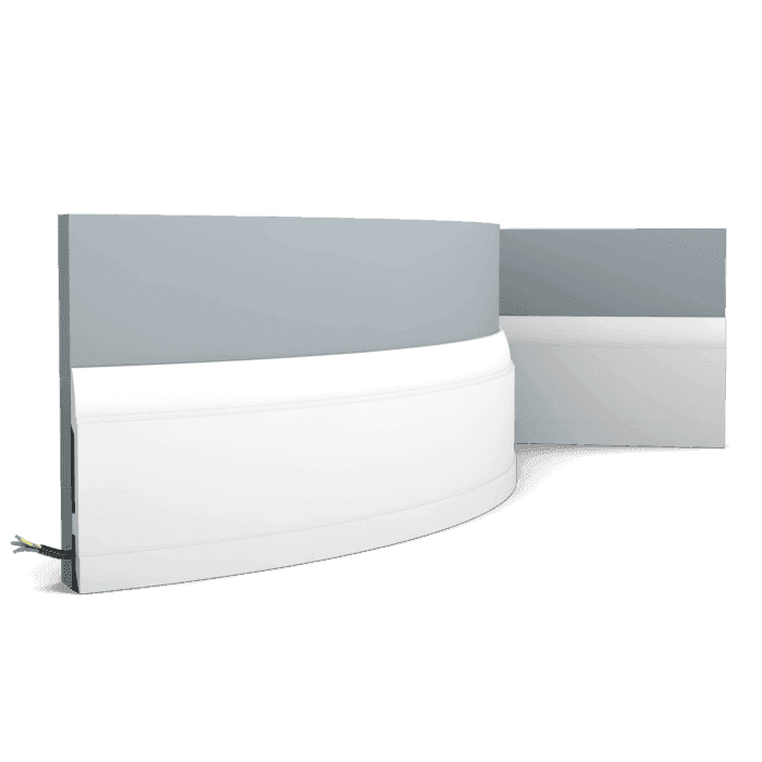 Плинтус из дюрополимера Orac Decor SX104F гибкий