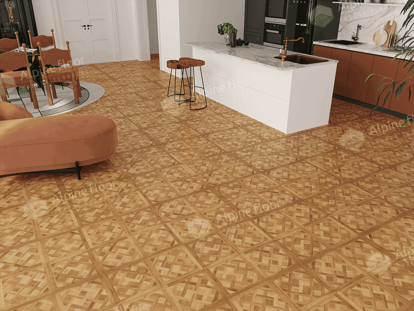 SPC ламинат PARQUET SIROCCO Лувр ECO 25-2