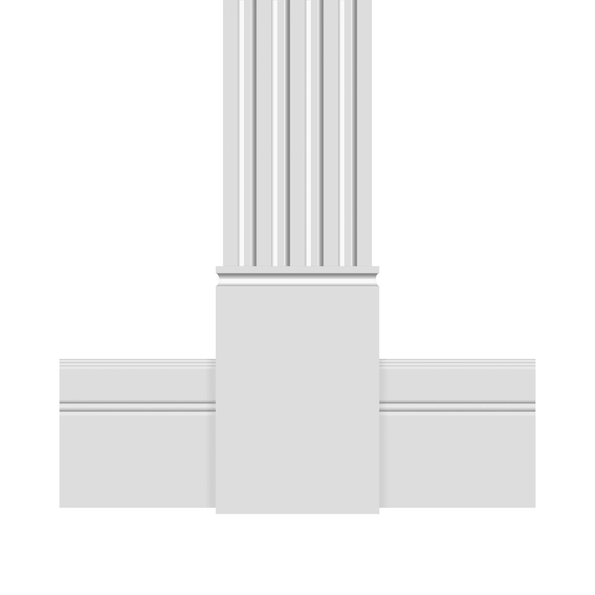 Декоративный элемент нижний Ultrawood D 4400