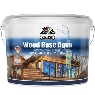 Dufa Блокирующая деревозащитная грунтовка для древесины WOOD BASE AQUA