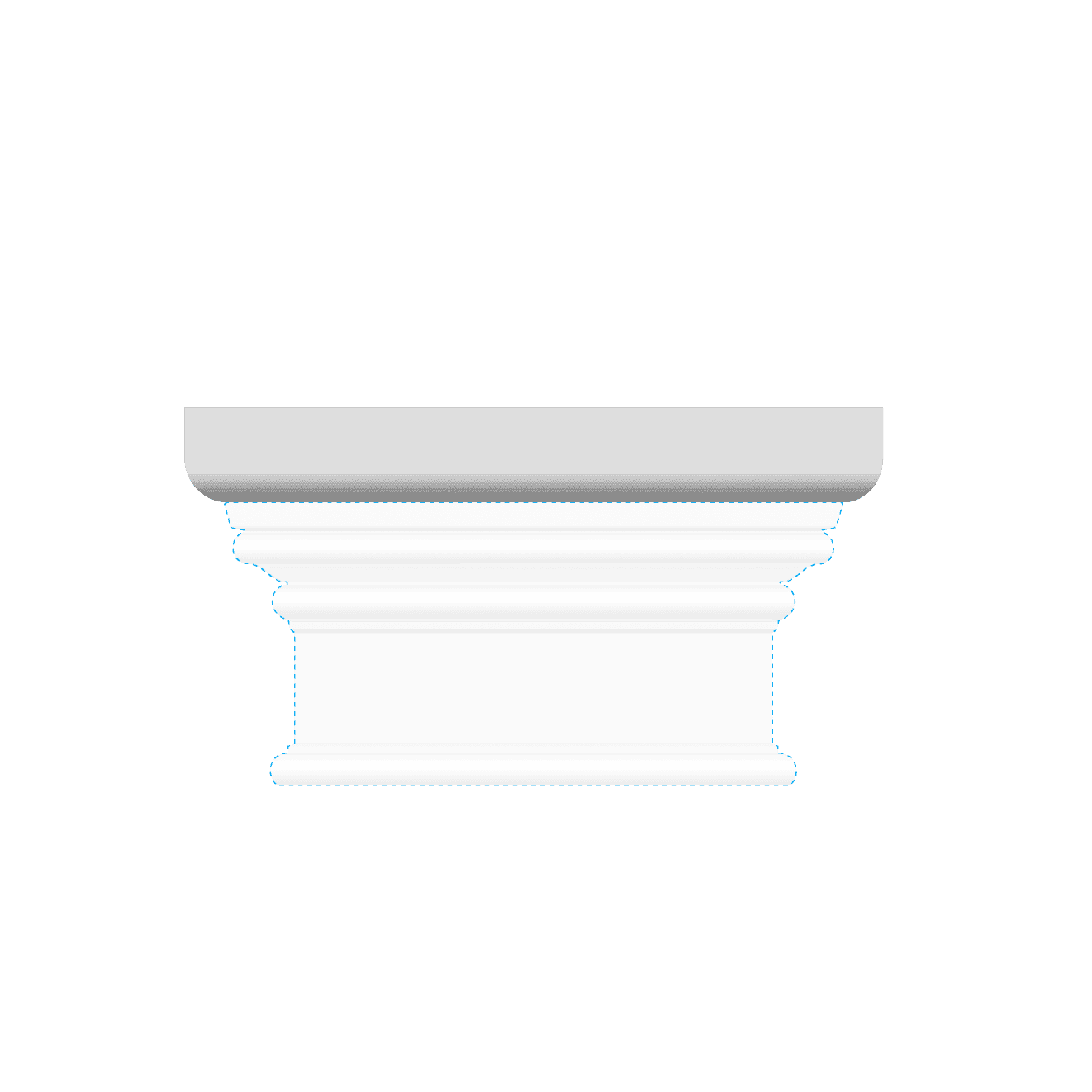 Декоративный элемент верхний Ultrawood D 4200