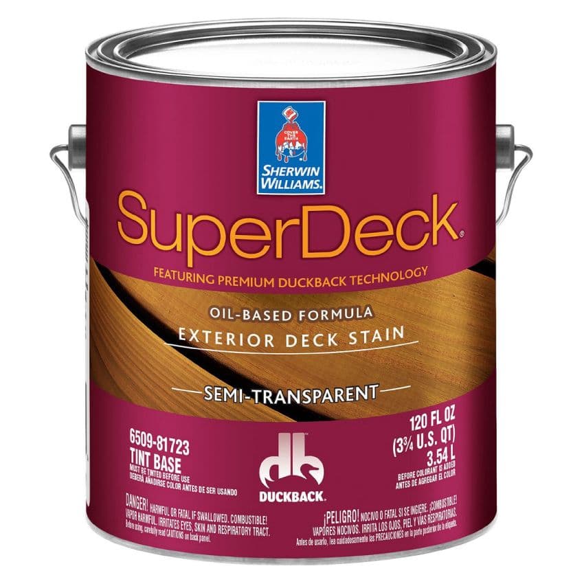 Sherwin-Williams SuperDeck Exterior Oil-Based пропитка для дерева на масляной основе
