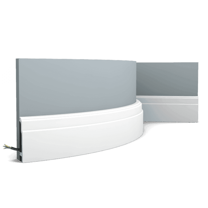 Плинтус из полиуретана Orac Decor SX155F гибкий