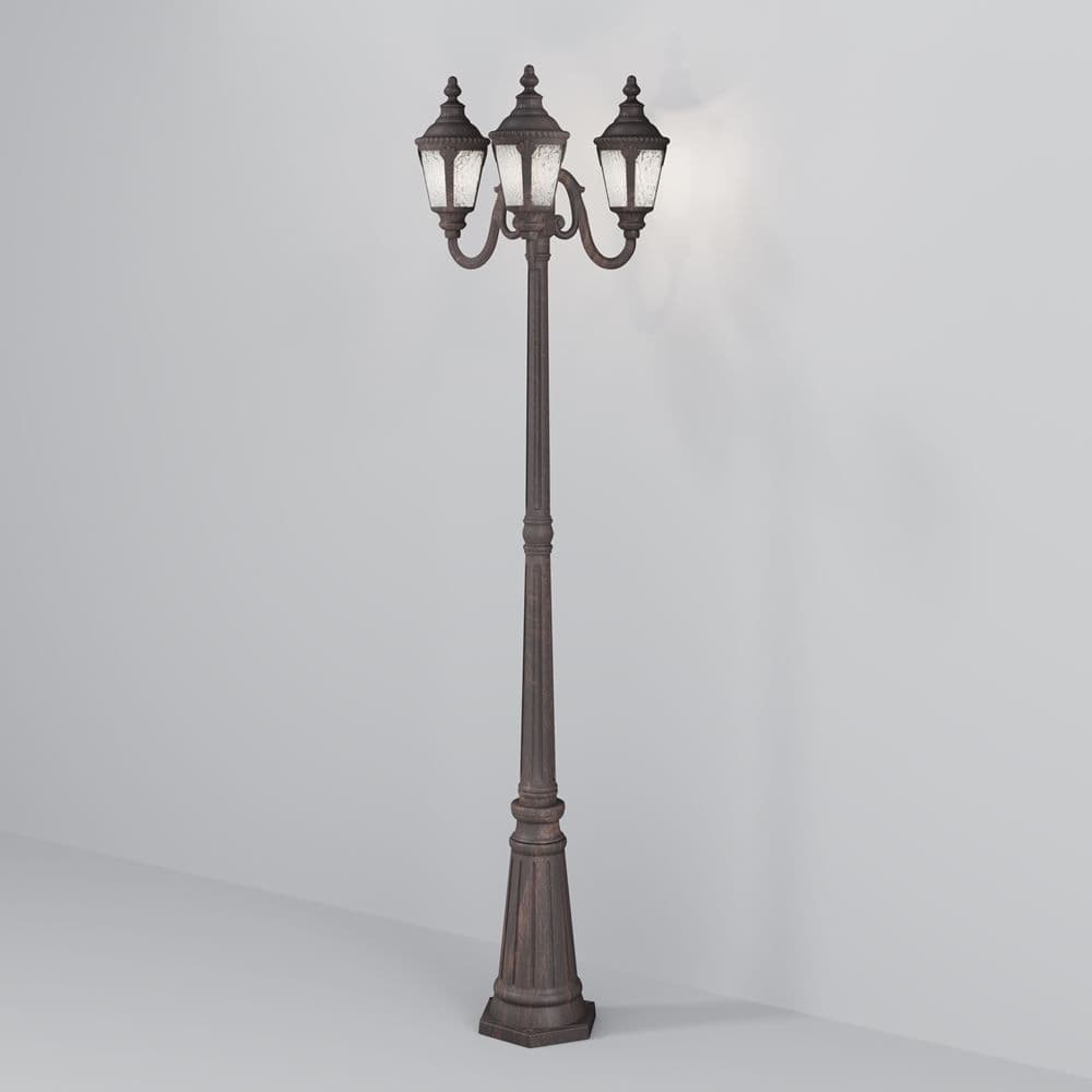 Садово-парковый светильник IP44 Goiri O028FL-03BZ Maytoni