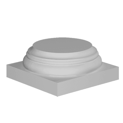 База колонны Европласт 4.13.001 База колонны Европласт 4.13.001