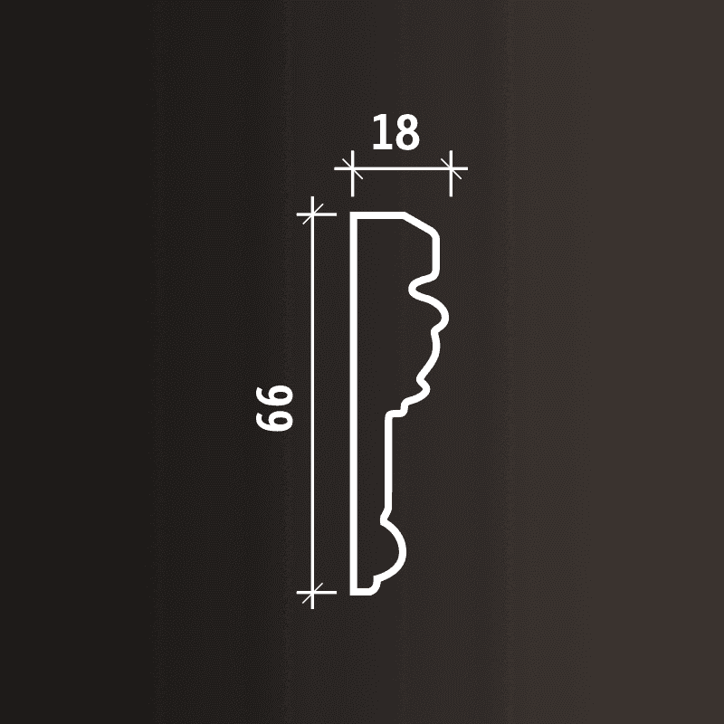 Молдинг интерьерный Европласт 1.51.314 гибкий Молдинг интерьерный Европласт 1.51.314 гибкий